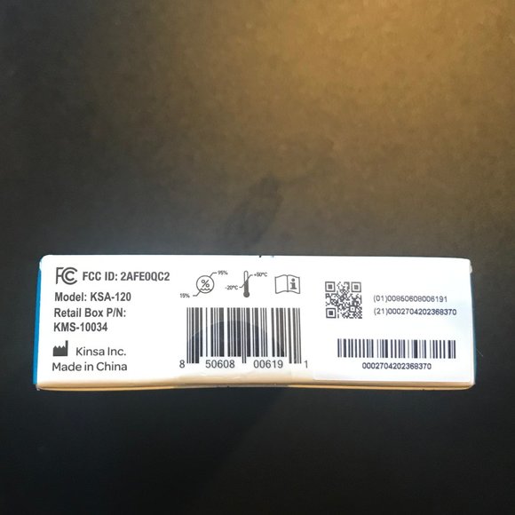 NEW KINSA QUICKCARE THERMOMETER, MODEL KSA-120 - Picture 3 of 3